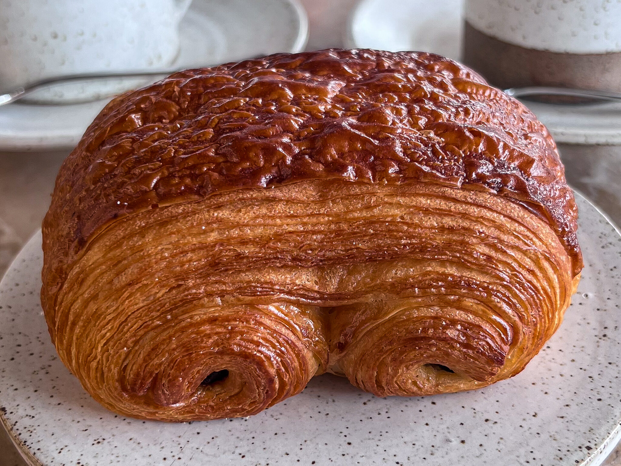 Pain au chocolate from Patina