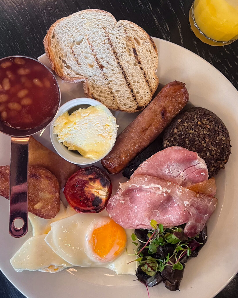 Full Scottish breakfast from The Grand Cafe