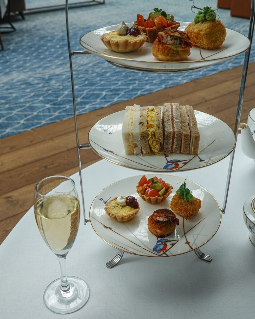 afternoon tea at the Fairmont in St Andrews