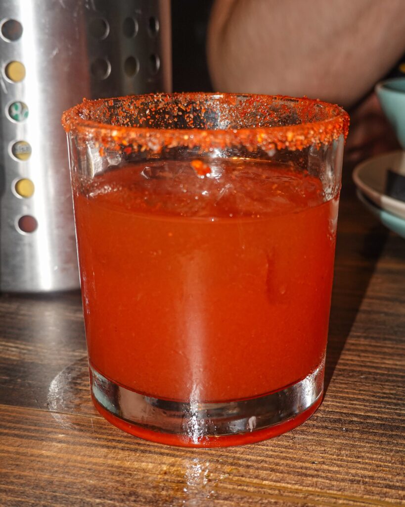 margarita fuego cocktail from paz